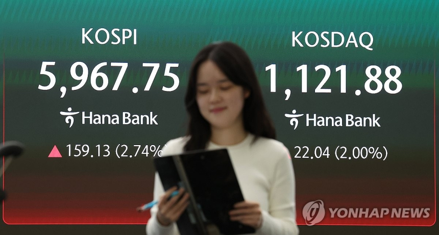 코스피, 미국-이란 협상 기대감에 6,000선 재도전