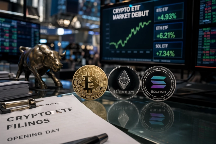 GSR, 첫 크립토 ETF 출시…상장 첫날 거래대금 500만달러 육박