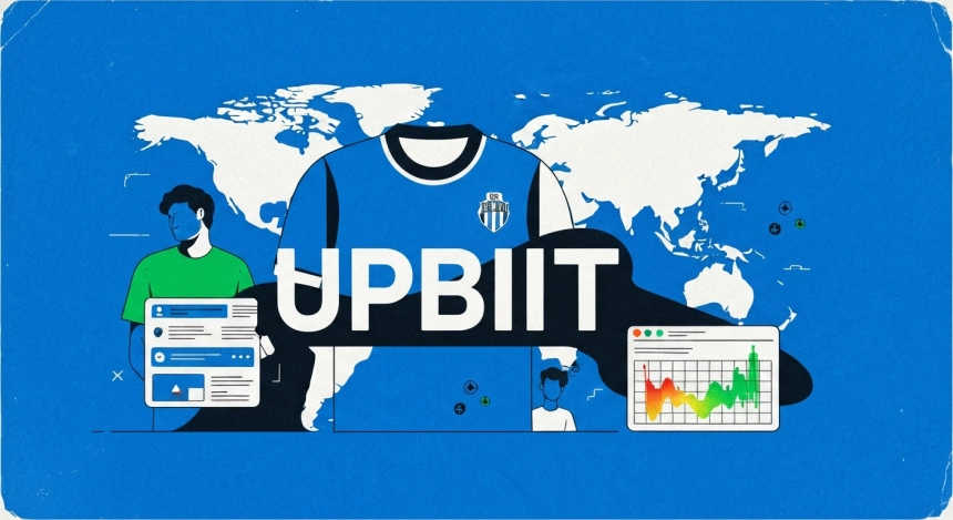 업비트 로고, 글로벌 확장 전략의 중심축 됐다