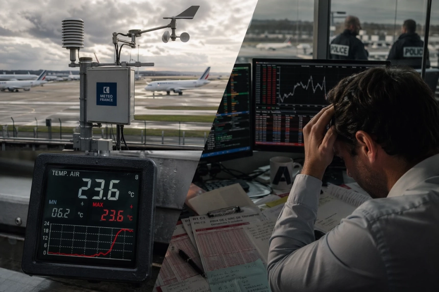 폴리마켓, 프랑스 공항 기온 베팅 수익 논란…조작 의혹 확산