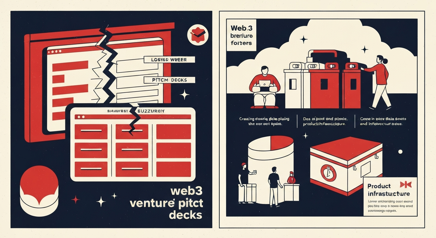 웹3 VC 피치 덱 힘 빠졌다…네트워크보다 ‘증명’이 갈랐다
