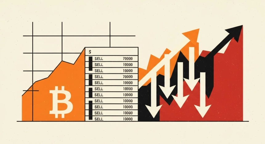 비트코인, 7만달러 넘으면 쏟아지는 매도…상단 막는 행동적 저항