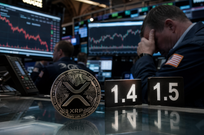 XRP 1.4달러 박스권…유동성이 다음 방향 가른다