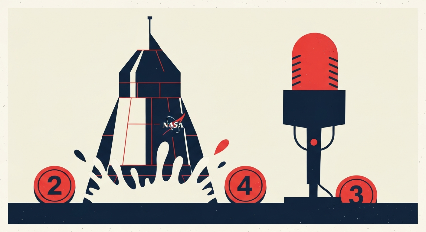 칼시, 아르테미스 II 귀환 뒤 나사 ‘기자회견 발언’까지 베팅