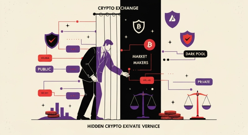 대형 트레이더 거래 숨기기 어렵다…크립토판 다크풀 실험 될까