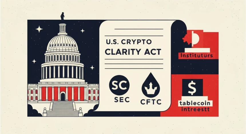 클래리티 법안, 워싱턴서 진전에도 연내 통과 가능성은 30%