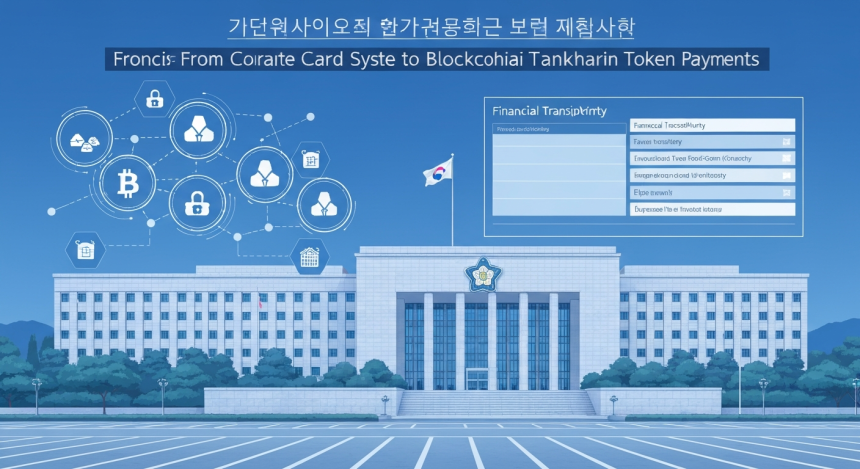 정부 카드 대신 토큰 결제…한국, 블록체인 재정 집행 착수