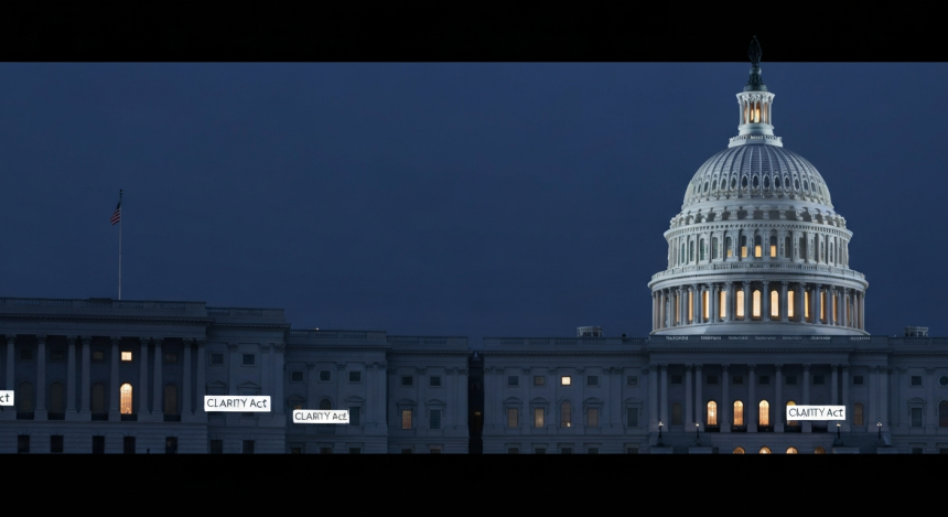 미 상원 ‘CLARITY Act’ 분수령…스테이블코인 수익 논쟁에 표결 연기되나