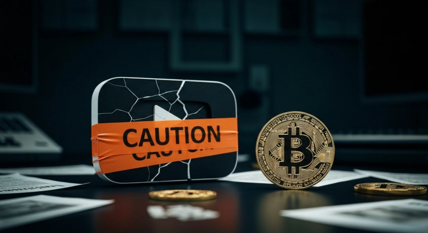 유튜브, 비트코인닷컴 채널 삭제…크립토 콘텐츠 ‘검열 논란’ 재점화