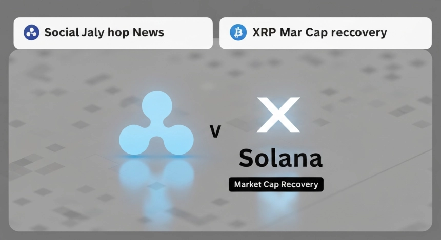 XRP, 솔라나·리플 ‘한 단어’ 반응에 강세…시총 4위 탈환