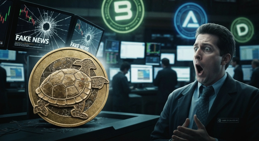 거북이 사망설에 솔라나 밈코인 6,000% 급등 뒤 급락