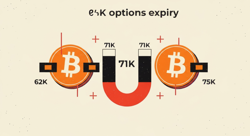 비트코인 옵션 대규모 만기 임박…75K 변동성 분기점 되나