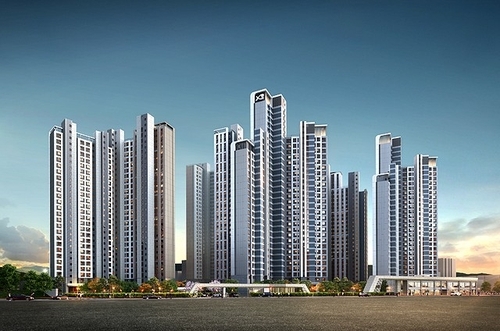 서울 강동 '강동 헤리티지 자이', 2가구 청약에 10만명 몰려...시세 차익 기대 여전