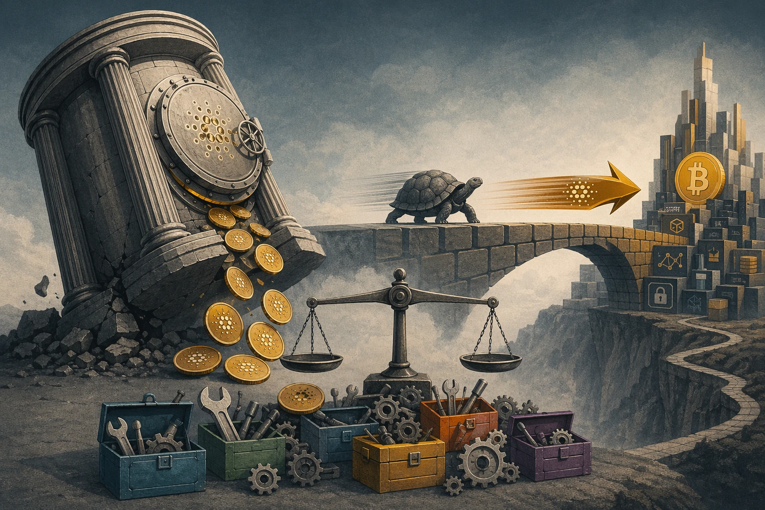 카르다노, 인풋아웃풋 예산 절반 축소…탈중앙 개발구조 시험대