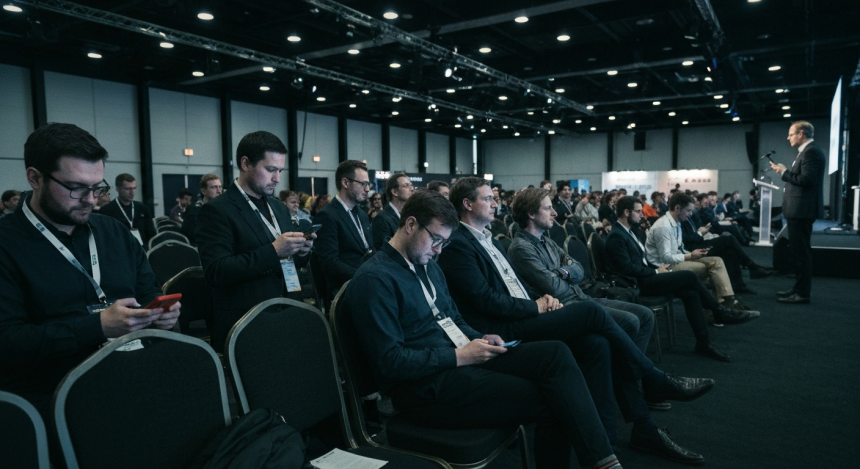 비트코인 2026 어수선한 출발…텅 빈 객석·정부 불참에 기대 꺾였다