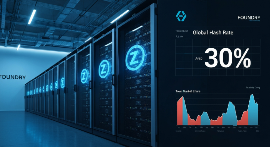 파운드리, 비공개형 Zcash 채굴풀 출범…해시레이트 30% 확보