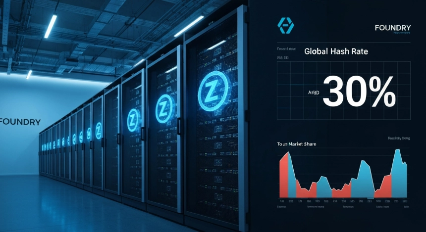 파운드리, 비공개형 Zcash 채굴풀 출범…해시레이트 30% 확보