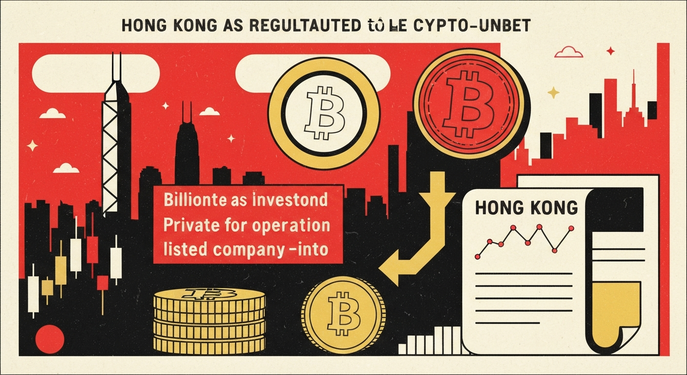 리린, 홍콩 상장사로 크립토 운용 이관…비트코인 기관자금 유치 나선다