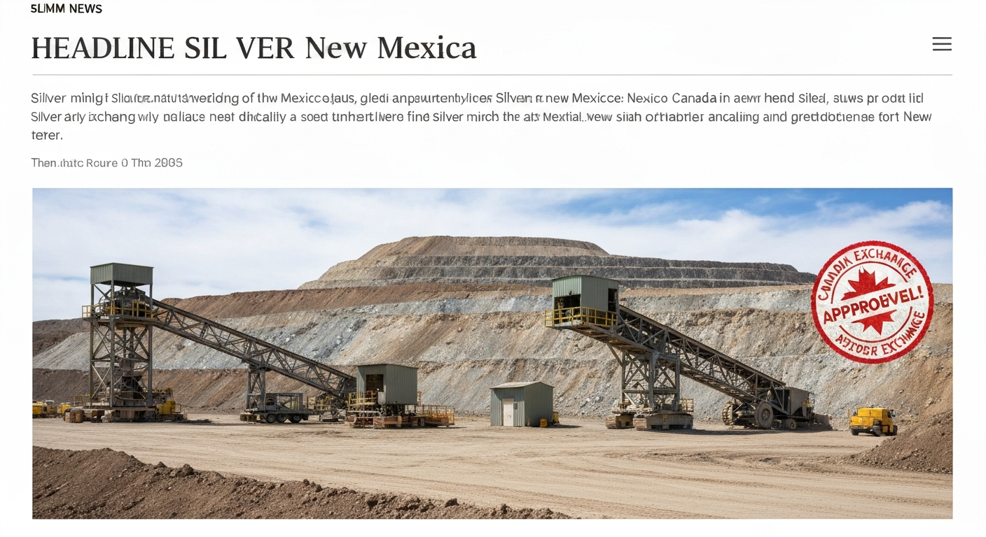 실버47, 모골론 광산 임대료 일부 주식으로 대체…TSXV 승인 남았다