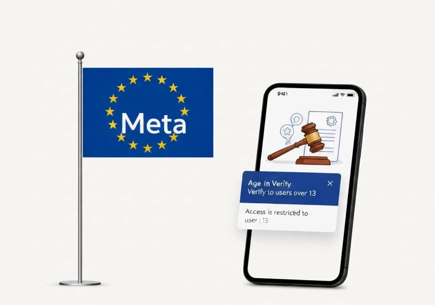 EU, 메타 ‘13세 미만 차단 실패’ 예비 판정…DSA 위반 확정 땐 과징금 부담
