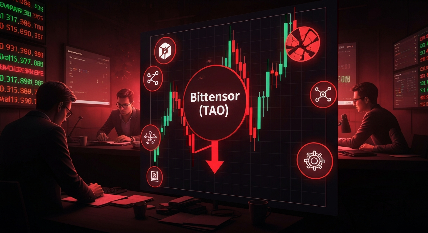 비트텐서(TAO) 25% 급락…거버넌스 논란에 신뢰 흔들렸다