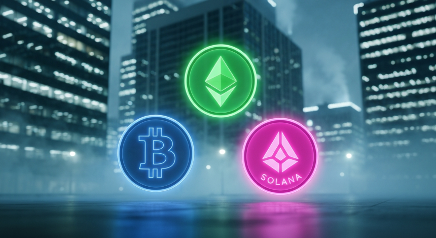 블록체인 경쟁축, ‘수수료’에서 ‘특화’로…비트코인·이더리움·솔라나 역할 갈린다