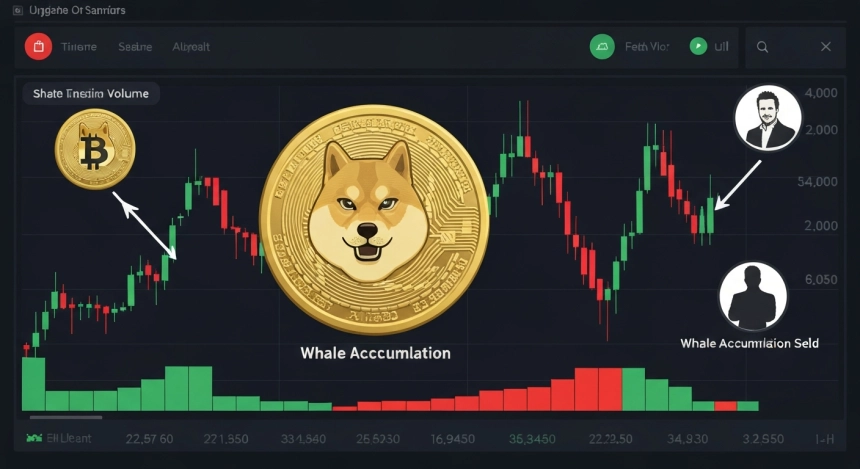 시바이누 거래 급증에도 가격은 제자리…고래 매집·스티브 아오키 매도