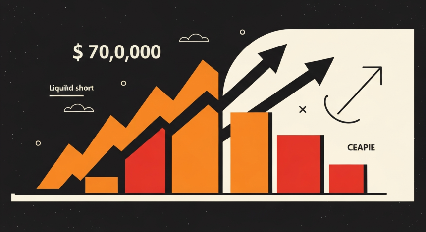  비트코인, 7만달러 재돌파…숏 청산·휴전 기대 겹쳤다