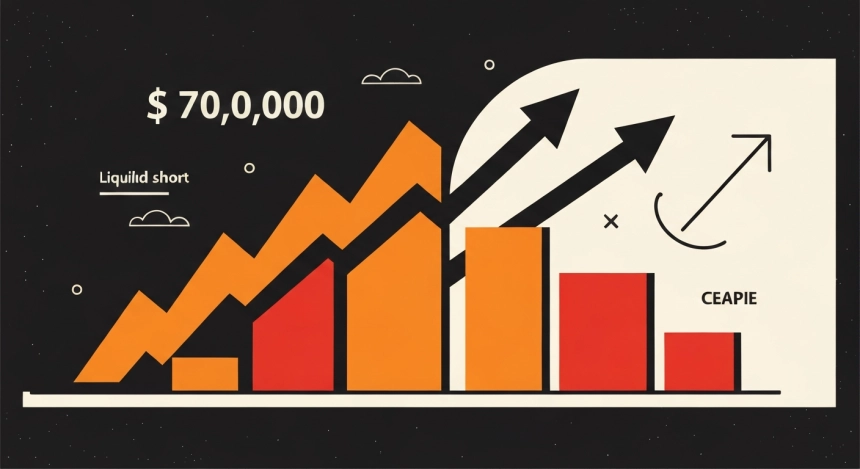 비트코인, 7만달러 재돌파…숏 청산·휴전 기대 겹쳤다