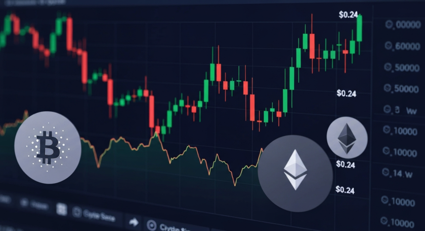 카르다노, 비트코인 랠리에도 0.24달러선 제자리…반등 분기점 맞나