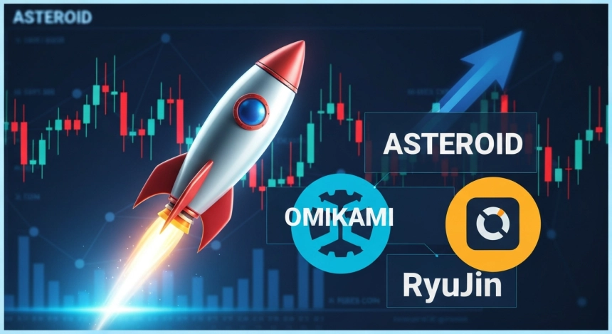 ASTEROID 급등 뒤 시선은 OMIKAMI·RyuJin으로…밈코인 다음 타깃 될까