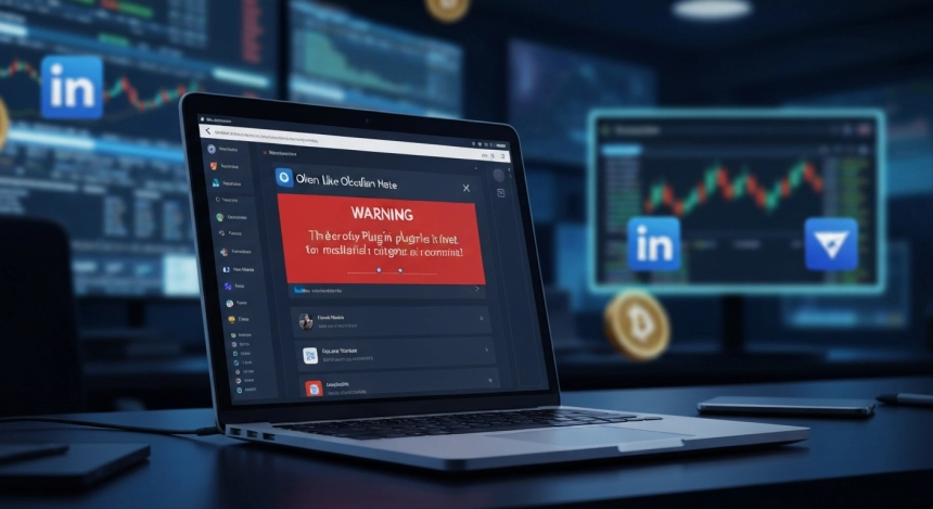 옵시디언 플러그인 노린 크립토 해킹 경고…링크드인·텔레그램서 침투