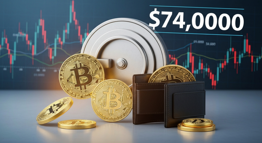 비트코인, 7만4000달러선 숨 고르기…거래소 이탈 늘며 축적 신호