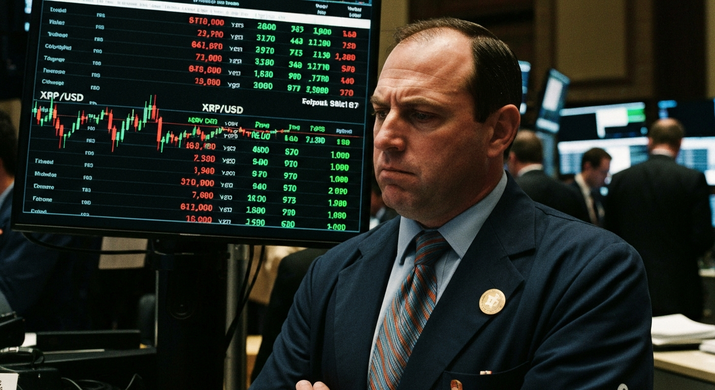 리플(XRP), 유동성 급감에 지지선 방어 위기 드러났다