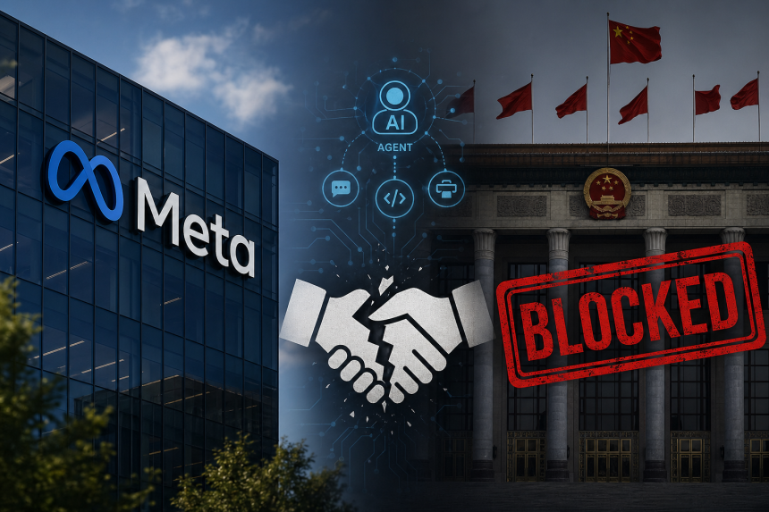 중국, 메타 ‘매뉴스’ 인수 불허…AI 에이전트 확장 전략 제동
