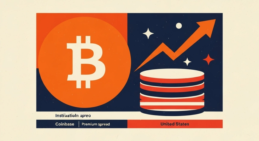 코인베이스 프리미엄 14일 연속 플러스…비트코인, 미국 기관 매수세 살아났나