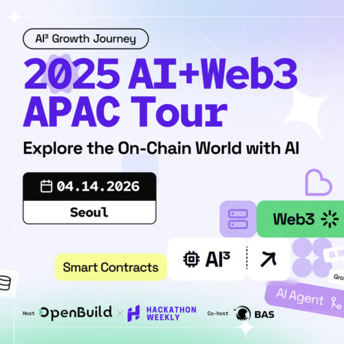  AI+Web3 Mini-Hackathon @Seoul