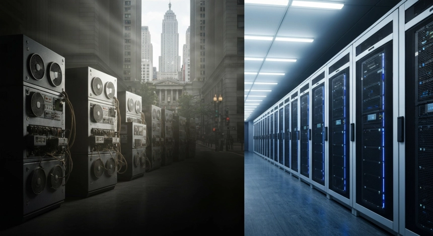 월가, 비트코인 채굴 담보대출서 AI 인프라로 선회…코어위브 85억달러 조달