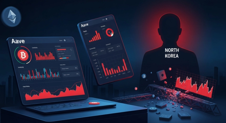 북한 해킹 여파에 에이브 TVL 급감…디파이 유동성 경색 번졌다