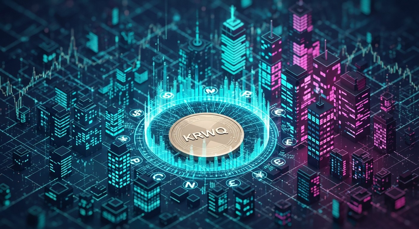 원화 연동 스테이블코인 'KRWQ', EDX 마켓 상장…비달러 스테이블코인 최초