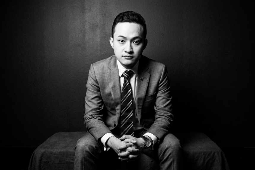 저스틴 선, JST 3억개 HTX 예치