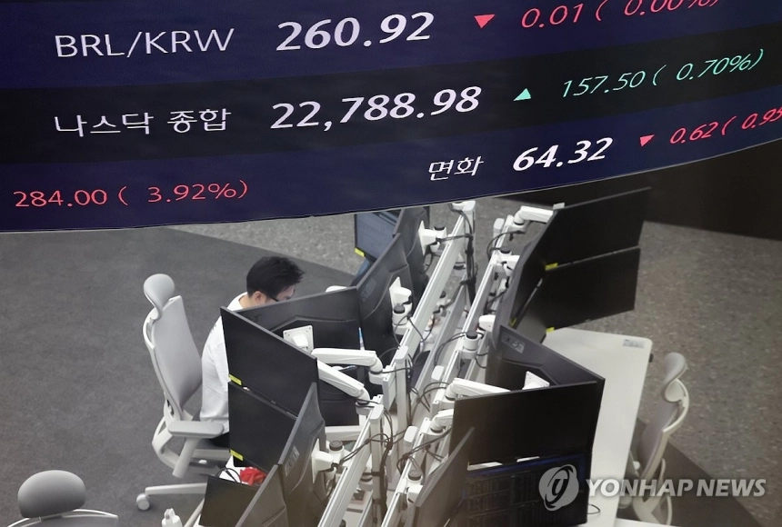 한국 개인 투자자, 해외 주식 매수세 급감...미 경제 불안 여파