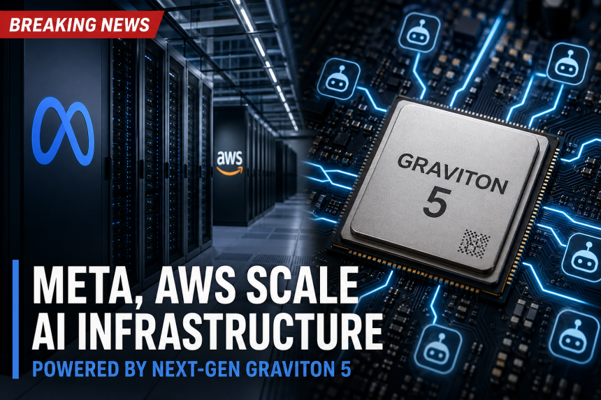 메타, AWS와 수십억달러 클라우드 계약…AI 에이전트에 ‘그라비톤5’ 투입