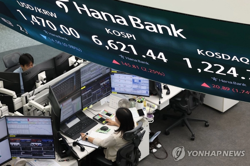 사상 첫 6천조원 돌파한 한국 증시, 반도체주가 주도