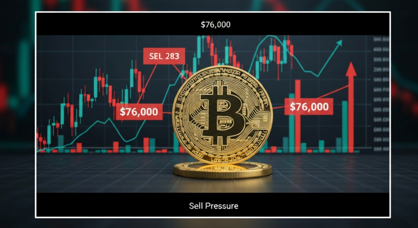 비트코인, 7만6000달러 넘자 거래소 유입 급증…단기 매도 압력 커지나