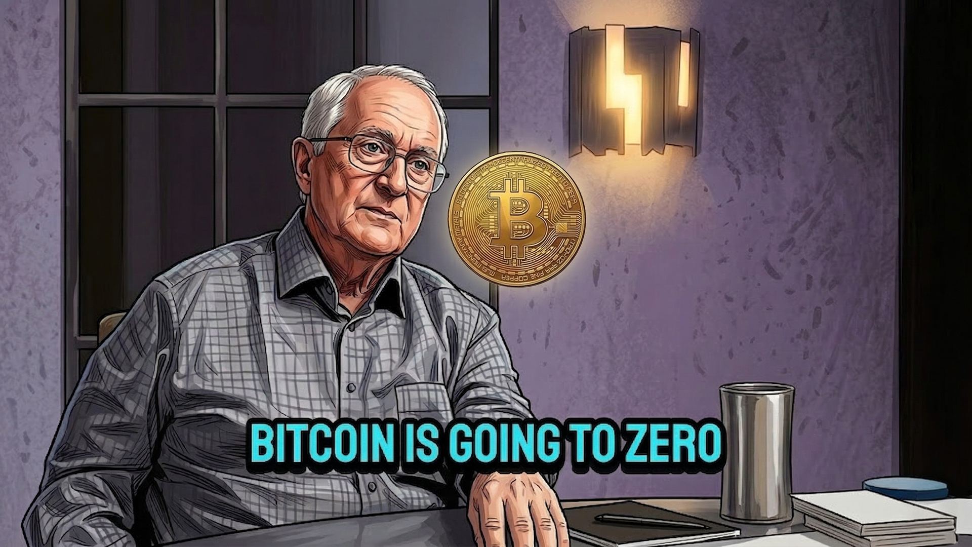 “비트코인은 결국 0으로 간다”…2008년 위기 맞춘 경제학자의 경고