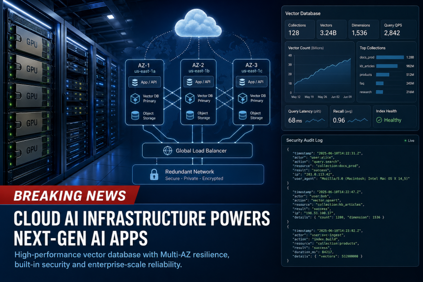 큐드런트, GPU 인덱싱·멀티 AZ·감사 로그로 ‘기업용’ 벡터DB 강화