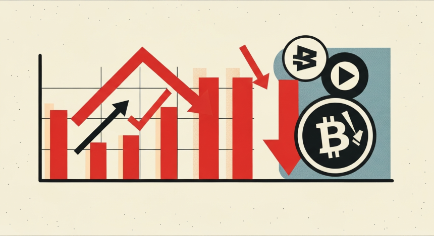 코인데스크20 3.6% 하락 전환…전 종목 약세, 에이브 급락