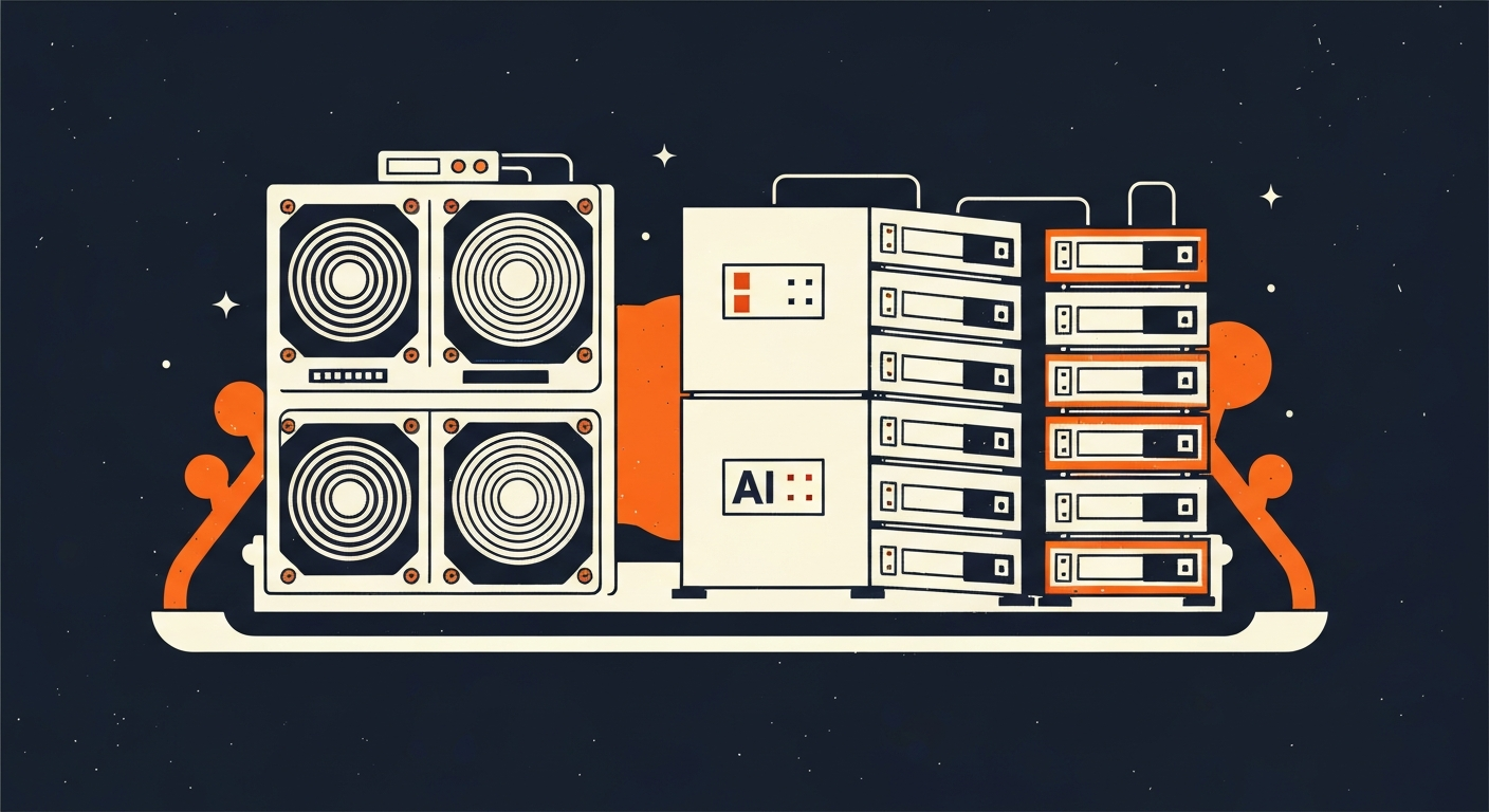 비트코인 채굴기업들, AI 인프라로 재편 가속