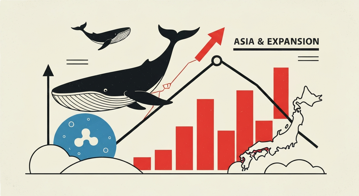 리플, 1.37달러 돌파…추세 전환 여부는 아직 불확실